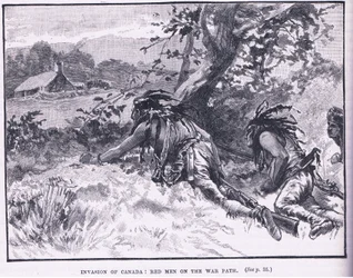 Invasie van Canada: rode mannen op oorlogspad